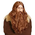 Peluca y Barba Vikingo
