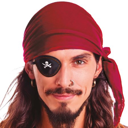 Pañuelo Pirata Burdeos