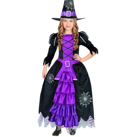 Disfraz Bruja Morada Infantil