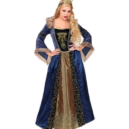 Disfraz de Reina Medieval Mujer