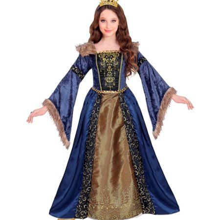 Disfraz de Reina Medieval Infantil