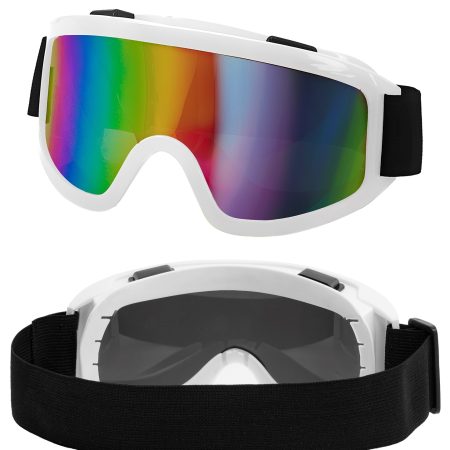Gafas de Esquiador Blanco