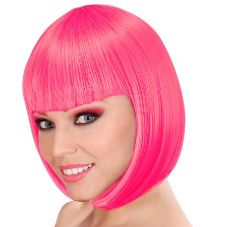 Peluca Rosa Corta